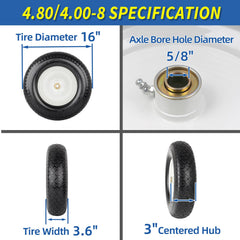 GICOOL PU foam tread close-up highlighting puncture-proof surface