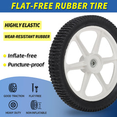GICOOL spoked plastic rim detail demonstrating lightweight strength and durability