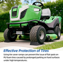 GICOOL close-up of turf tread pattern protecting grass and improving traction