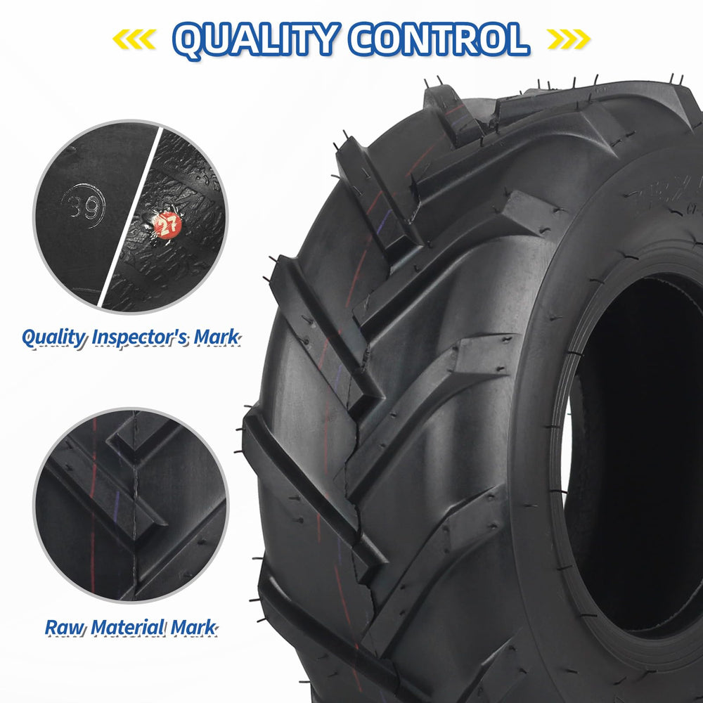 GICOOL close-up of Super Lug tread pattern highlighting grip and turf protection
