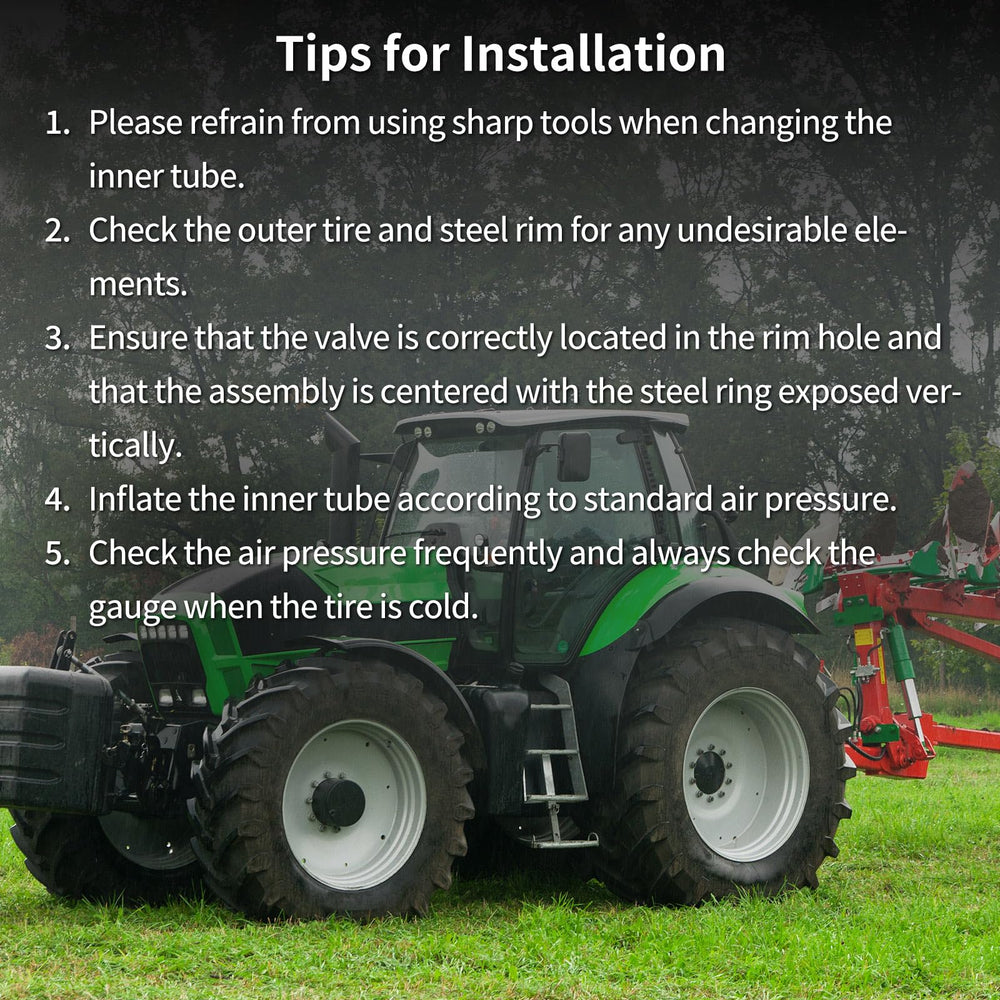 GICOOL two-pack beside trailer wheel in field showing quick-replacement benefit