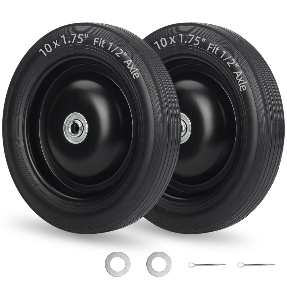 GICOOL front view of wheel showing full profile and easy replacement benefit