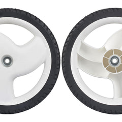 GICOOL wheel installed on Toro mower demonstrating easy replacement