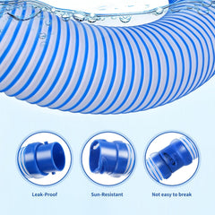 GIESIOE inner tube detail showing smooth bore that improves suction efficiency
