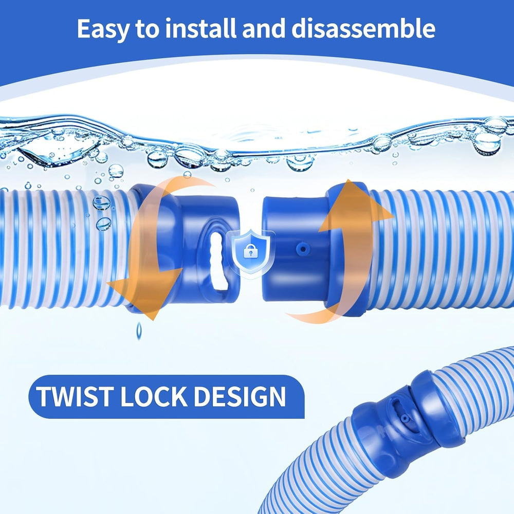 GIESIOE hose alongside measuring tape showing 39-inch length for correct fit
