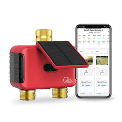 GIEXSMART front view showing connected timer and dual outlets for fast setup