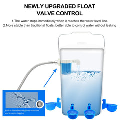 GIFANK cup connected to bucket, leak-resistant joint for clean watering