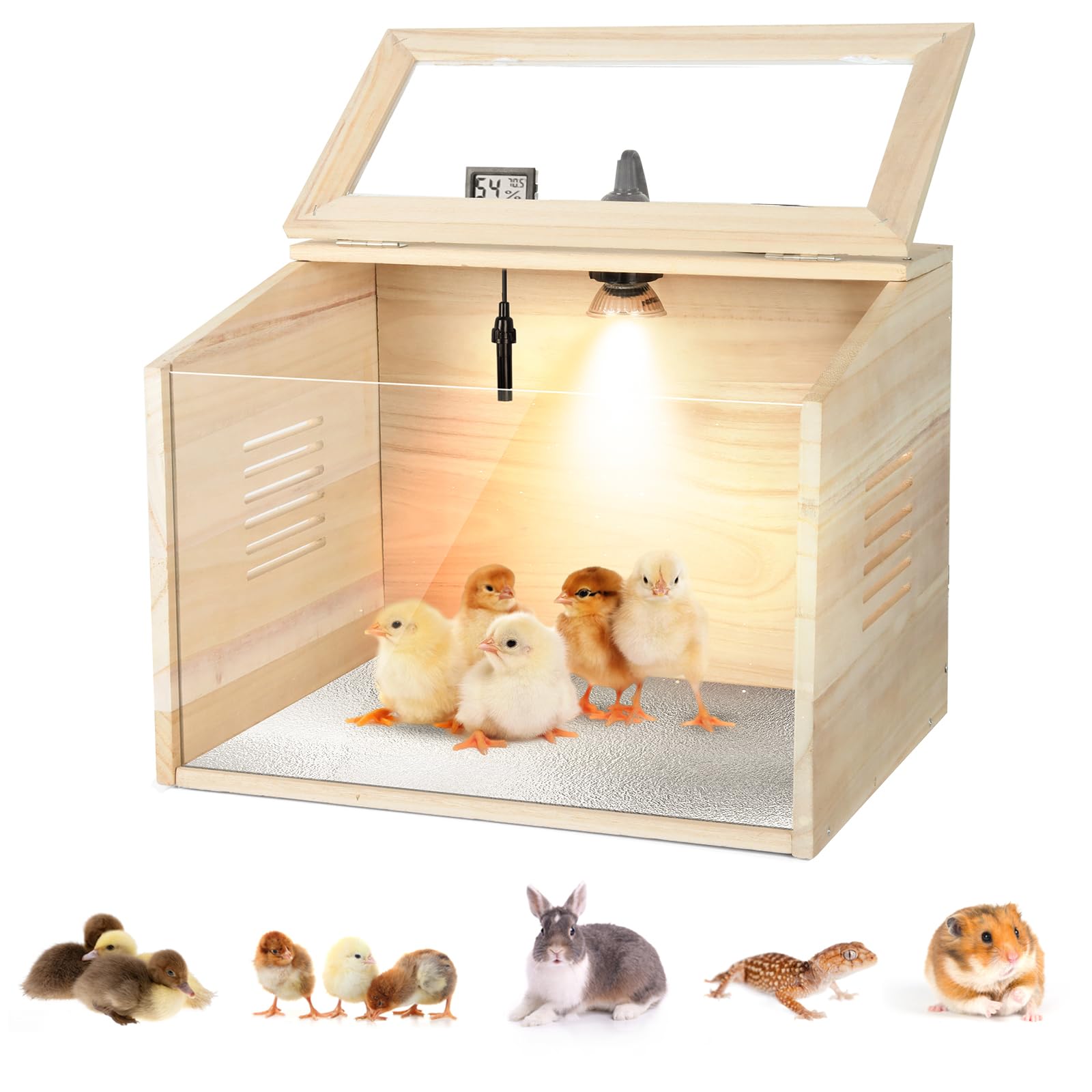GIFANK lifestyle backyard setup demonstrating compact use for small farms