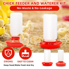 GIFANK 1.3L waterer showing anti-drown moat and hanging handle for cleaner water