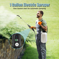 Giftsfaloy telescopic wand extended to reach high branches and precise spraying