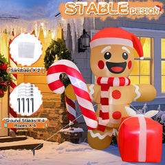 GIGLIM side profile with Santa hat showing decorative trim and shape