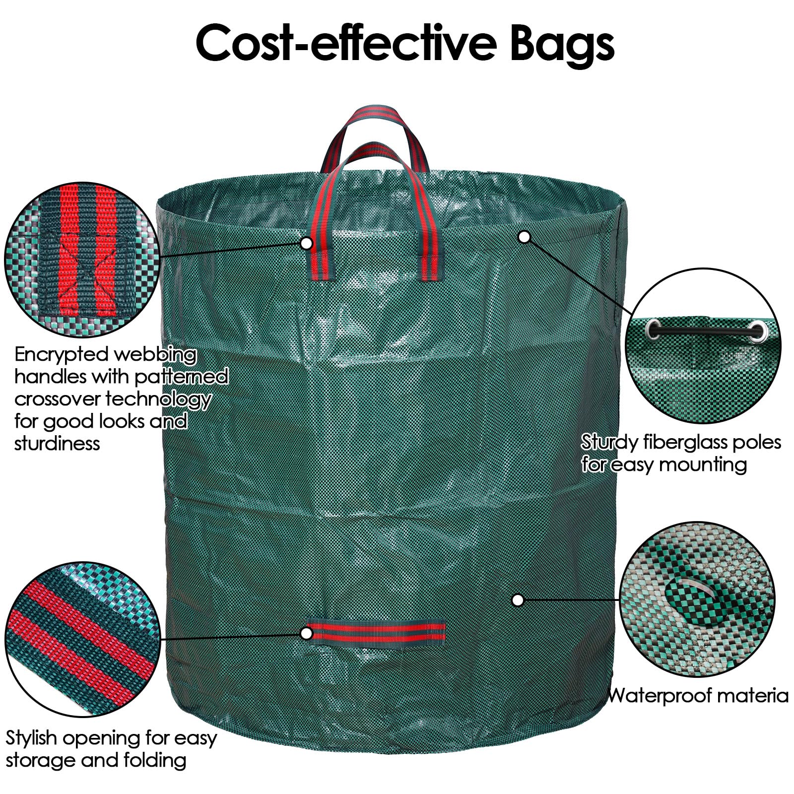 GIJHXIK gloved hands lifting filled bag showing protection and strong grip
