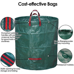 GIJHXIK gloved hands lifting filled bag showing protection and strong grip