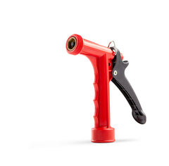 GILMOUR front view threaded nozzle showing male thread and durable polymer body for versatility