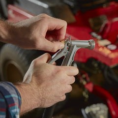 GILMOUR threaded front close-up highlighting metal threads and leak prevention
