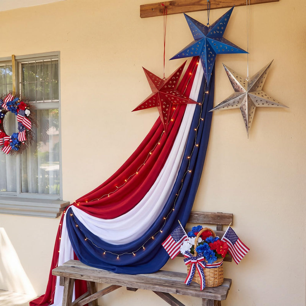 Gilprop indoor party display illustrating reusable festive decoration
