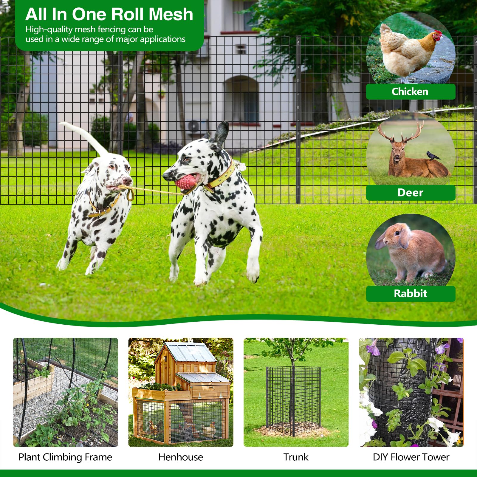 GILPWA installed fence protecting vegetable bed and preventing small pests