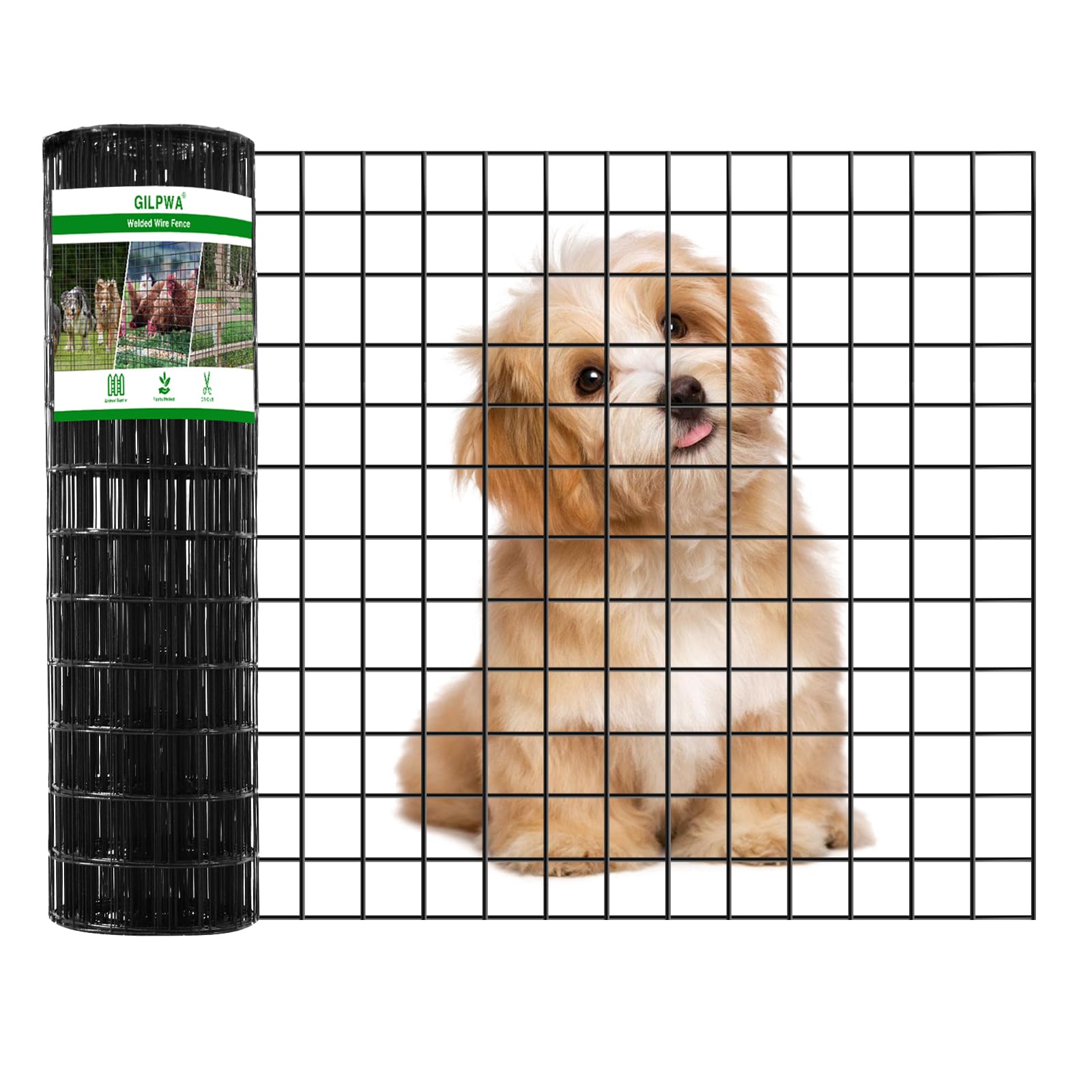 GILPWA front roll view showing full 24in x 50ft mesh for easy protection