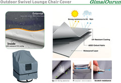 GimaiOurun close-up of 600D Oxford fabric texture showing water resistance benefit