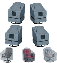 GimaiOurun front view showing cover fitted and protecting chair