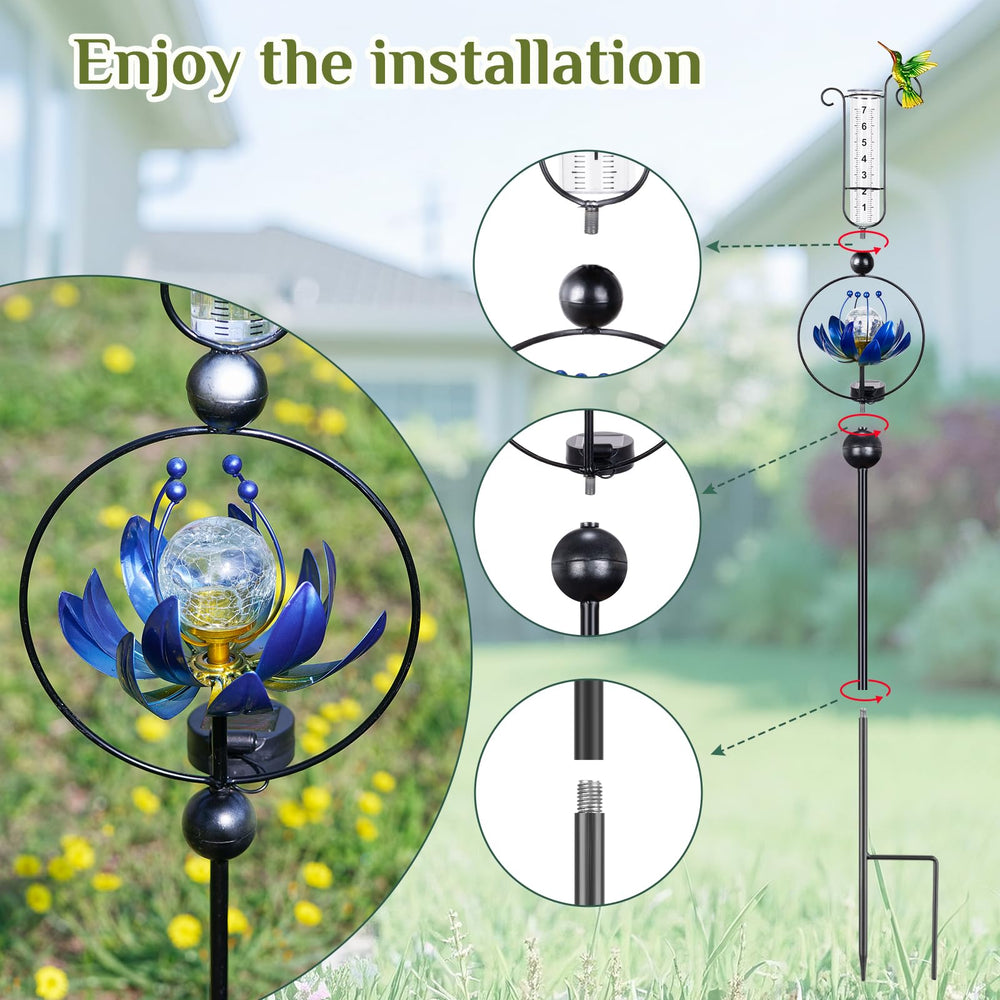GIBMIDSER installed in garden setting adding decorative function to yard