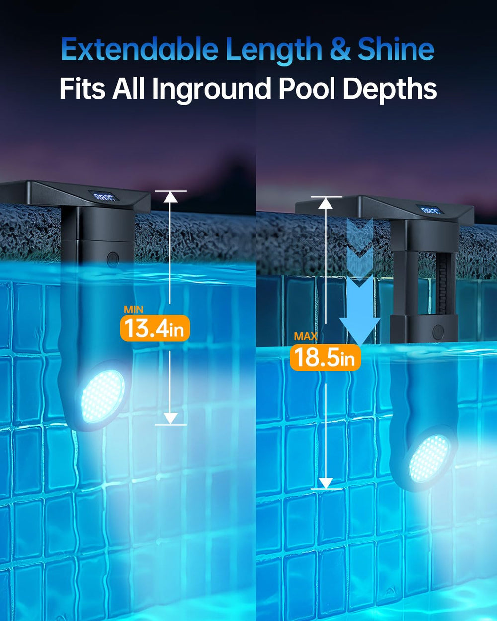 gimubaba size comparison with hand illustrating compact underwater footprint