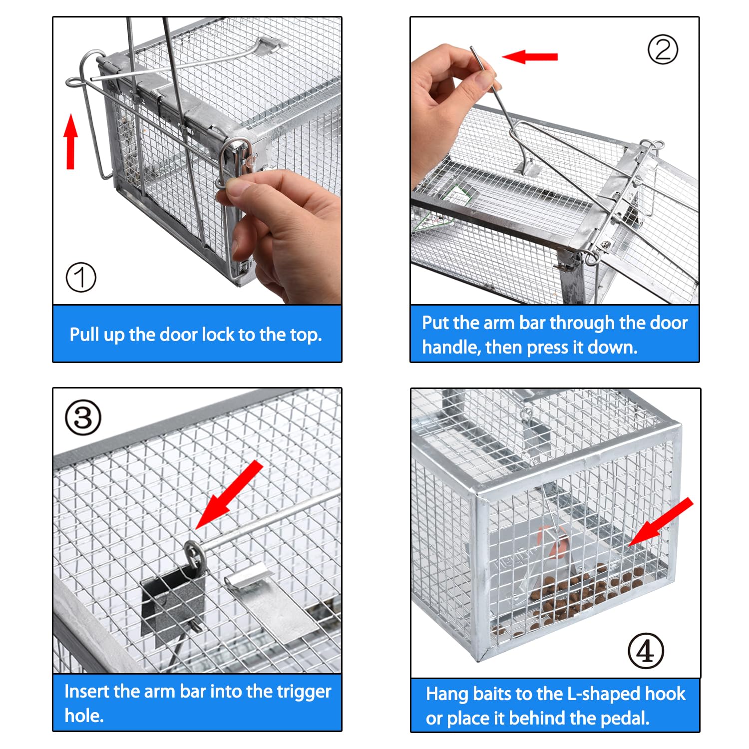 Gingbau next to a hand to show compact size and easy portability benefit