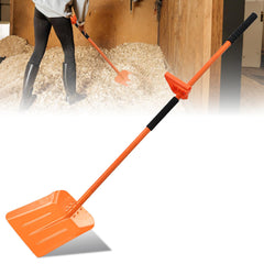 Gingull front view showing orange shovel and large-capacity blade for faster clearing