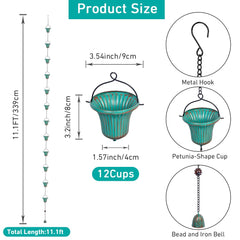 giole S-hook installation on gutter demonstrating tool-free hanging by giole