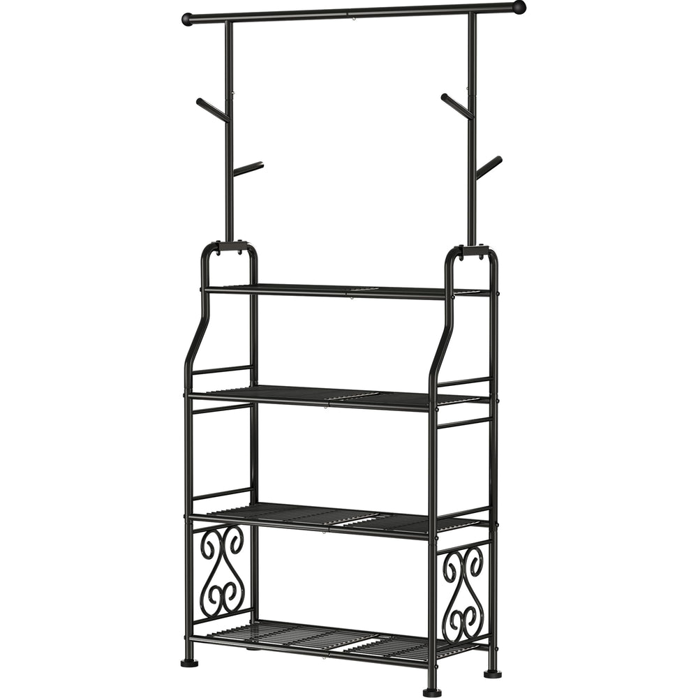 GIOTORENT packaged box and parts laid out showing included tools for easy assembly benefit