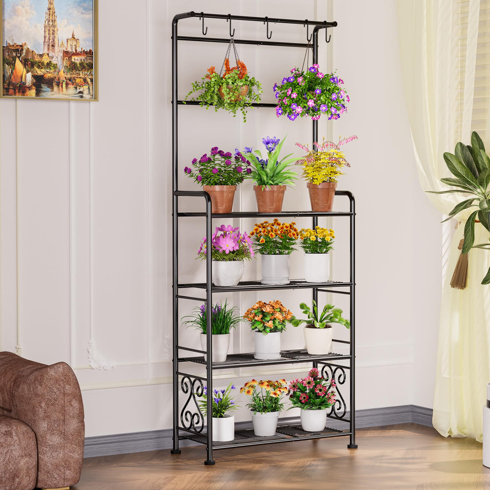 GIOTORENT scale comparison with a standard pot to demonstrate shelf size