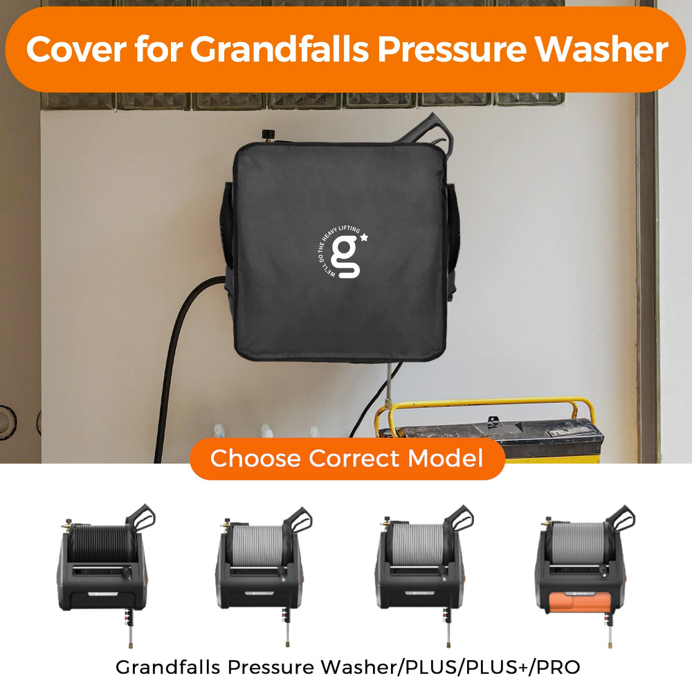Giraffe Tools cover folded compactly for space-saving storage