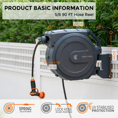 Giraffe Tools side profile showing 180° swivel bracket for extended reach benefit