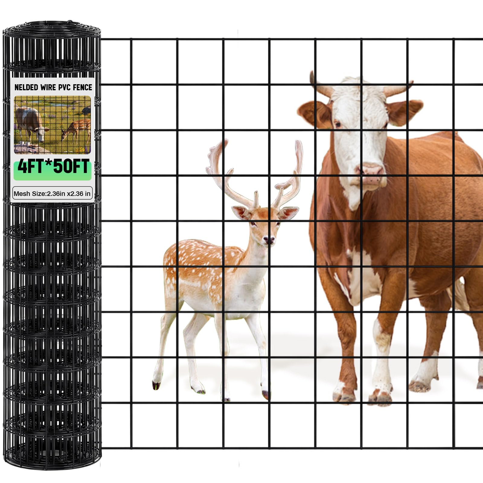 Gisafai front view of 4ft x 50ft roll showing compact packaging and ready-to-install benefit