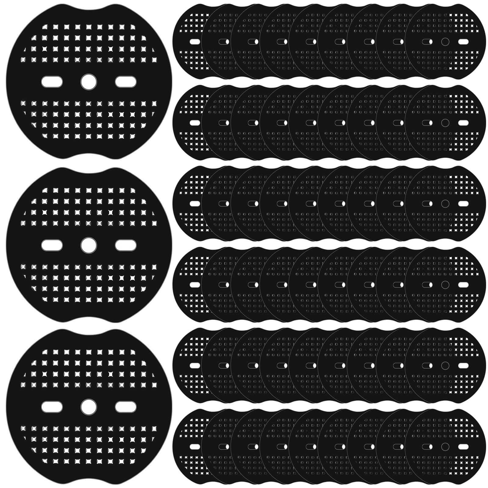 Gisafai front pack of 500 gaskets showing contents and quantity benefit