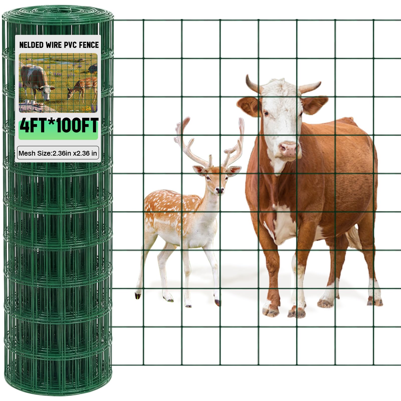 Gisafai front view roll showing compact packaging and green coating for easy handling