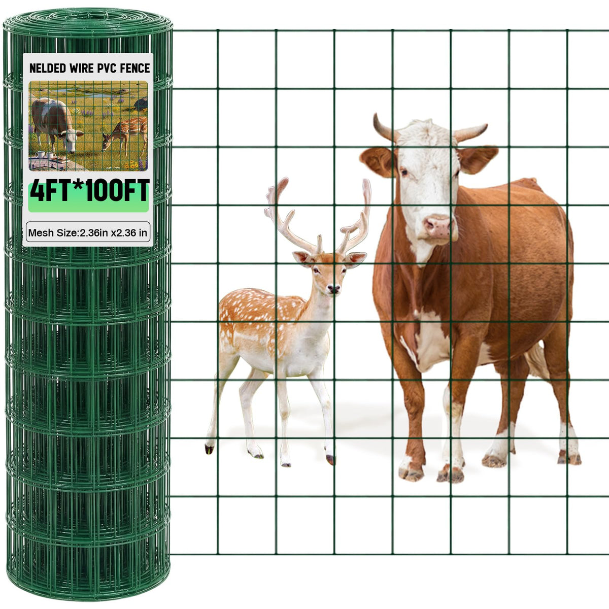 Gisafai front view roll showing compact packaging and green coating for easy handling