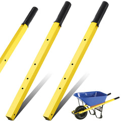 Gisafai front view of yellow handles showing durable finish and visibility benefit