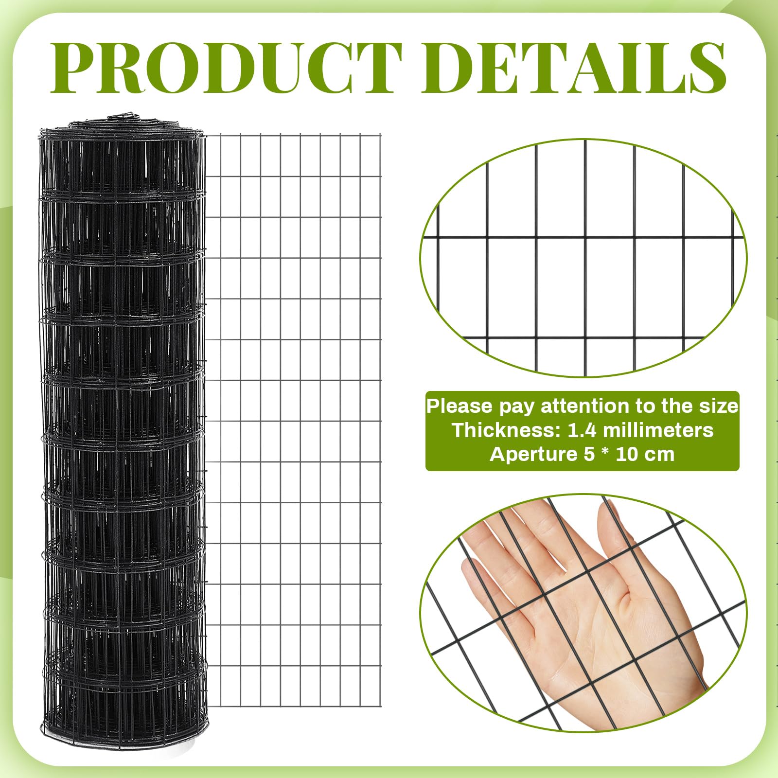 Gisafai fence protecting vegetable bed keeping plants safe benefit