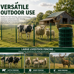 Gisafai installed on wood posts illustrating simple DIY mounting and sturdy barrier