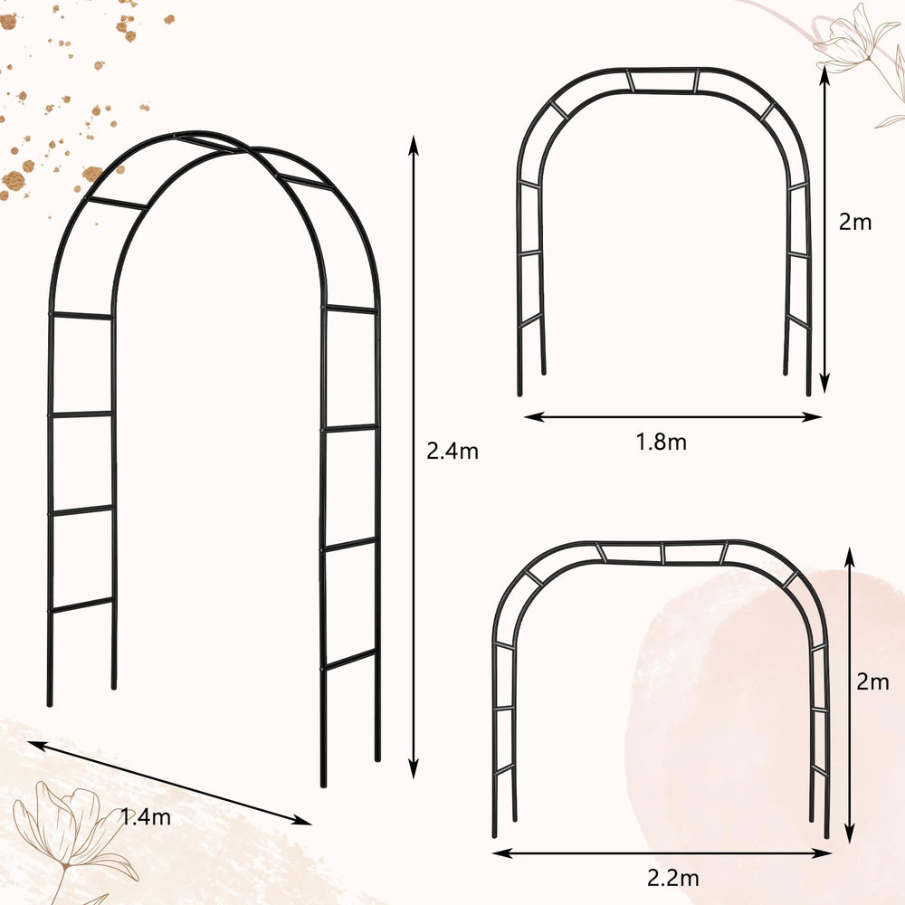 Gisafai side profile of assembled arch highlighting stable silhouette