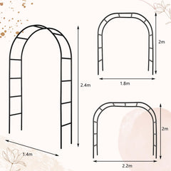 Gisafai side profile of assembled arch highlighting stable silhouette