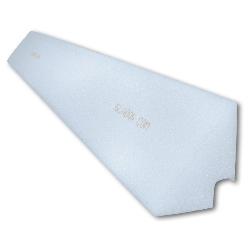 Gladon front packaging showing 21-pack and 48-inch pieces for easy identification and quick install