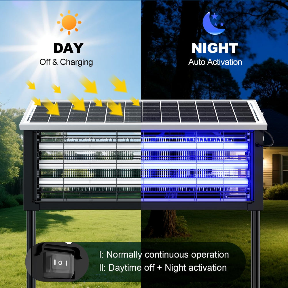 Glamvibe Salon shock grid close-up showing powerful 3,500V insect control