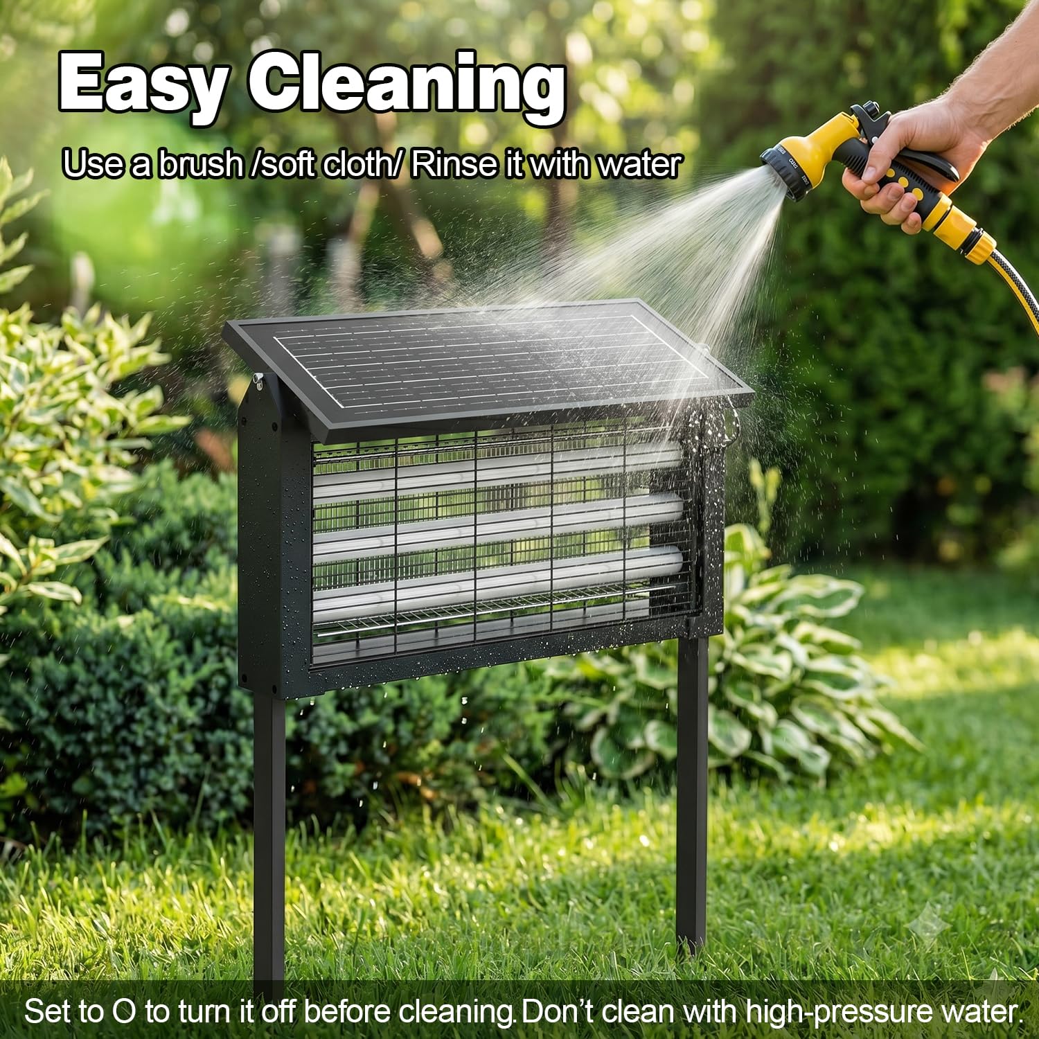 Glamvibe Salon on a table near outdoor dinner reducing flying insects without odors