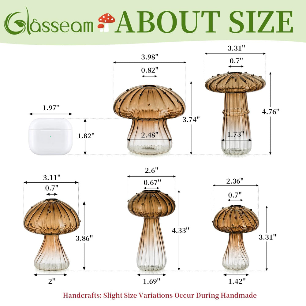 Glasseam styled on shelf demonstrating decorative versatility and charm