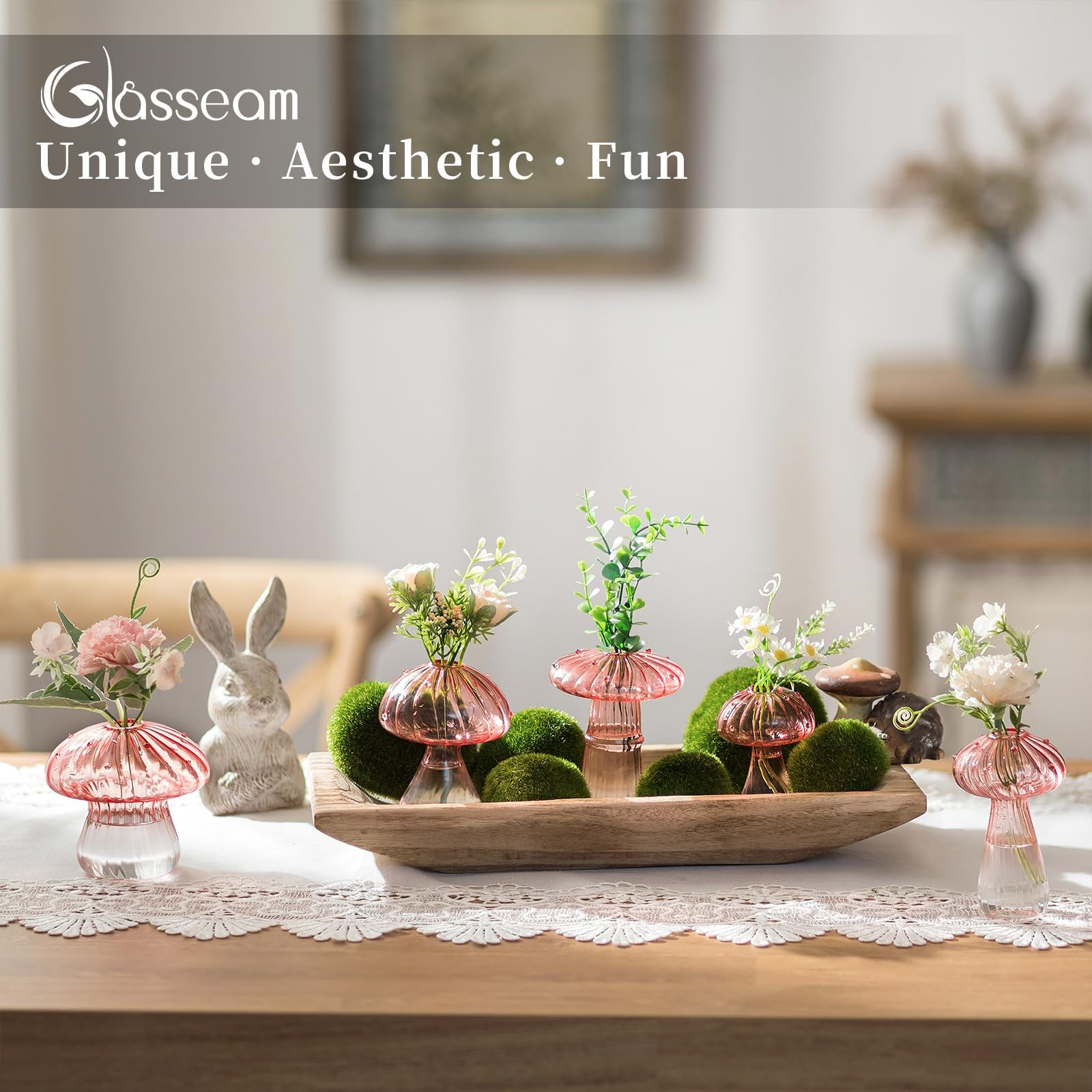 Glasseam five-piece set gift box styled for gifting to show attractive presentation and readiness