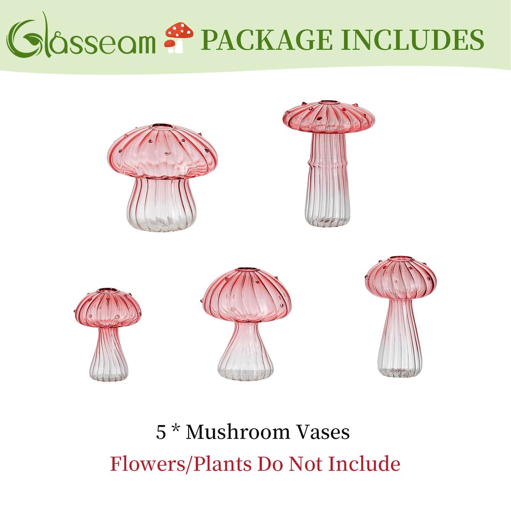 Glasseam mushroom used as a reed diffuser displaying multi-function use and scent diffusion