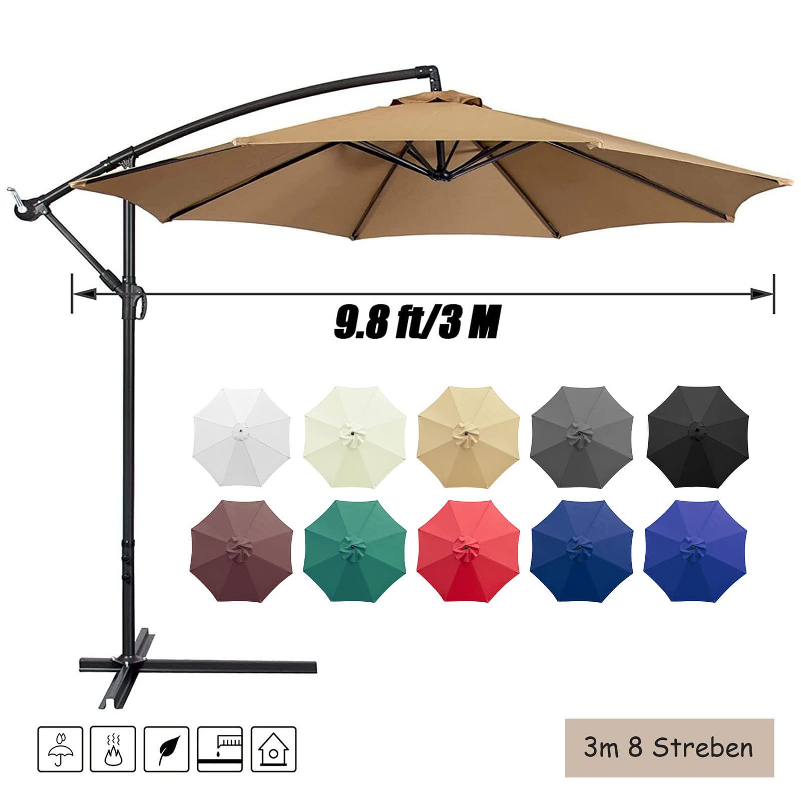 GLDDFDG canopy next to patio chair showing size and scale for fit check