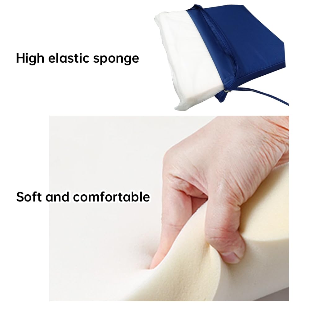 GleamFolly sponge cross-section showing high-elastic core for rebound and seating support